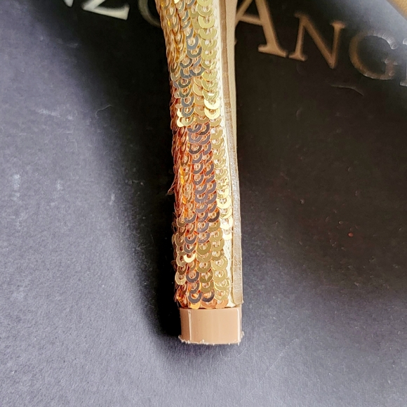 Ombre Gold Sequin Heels - Picture 5 of 7